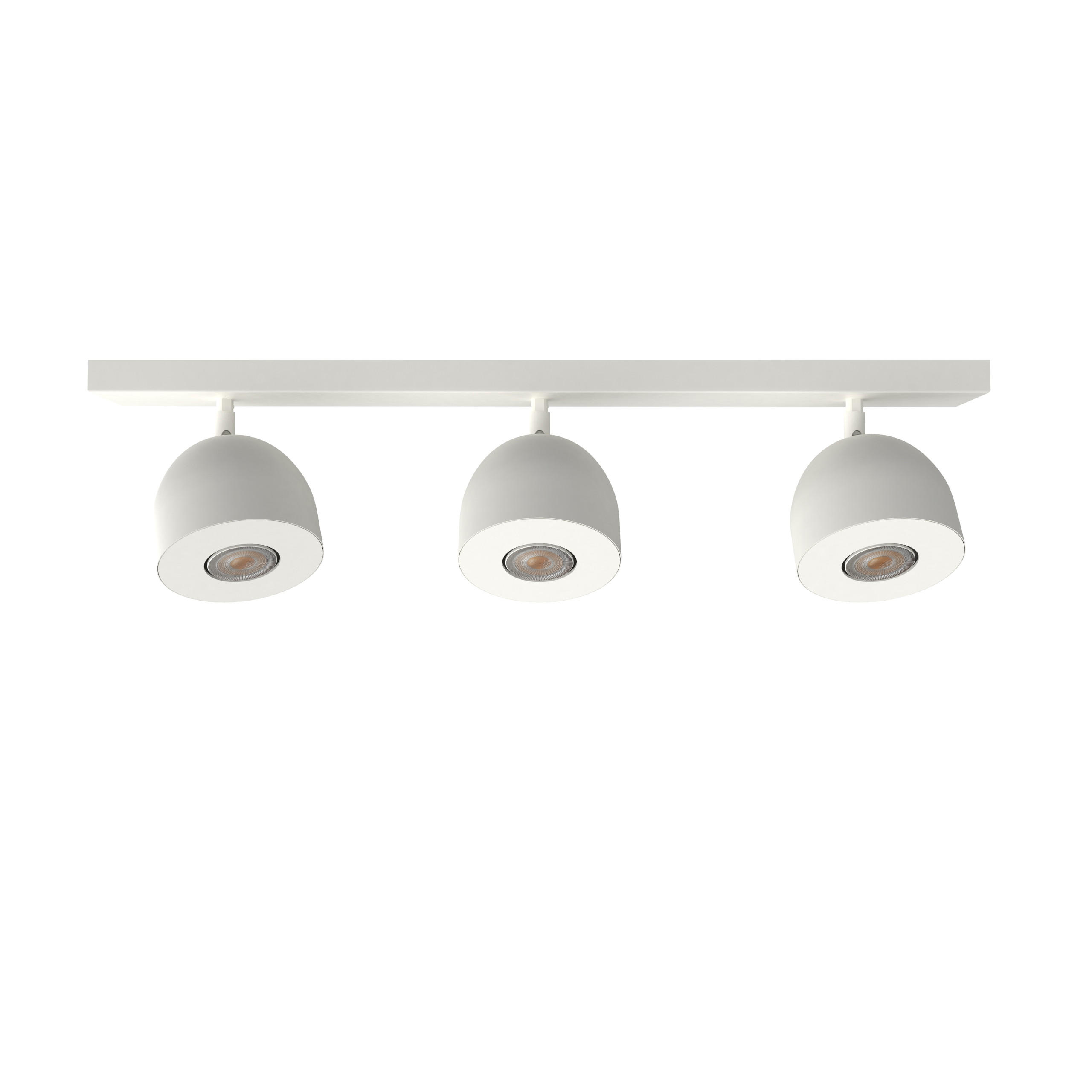 DECKENLEUCHTE Campanella X3 - Weiß, Metall (6.5/69/18cm) - Lumicom