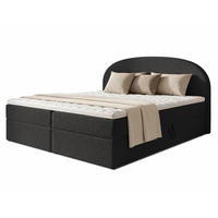 BOXBETT Cloud - 160x200 -schwarz (Coral 60) - Schwarz, Holz/Holzwerkstoff (160/200cm) - Sofnet