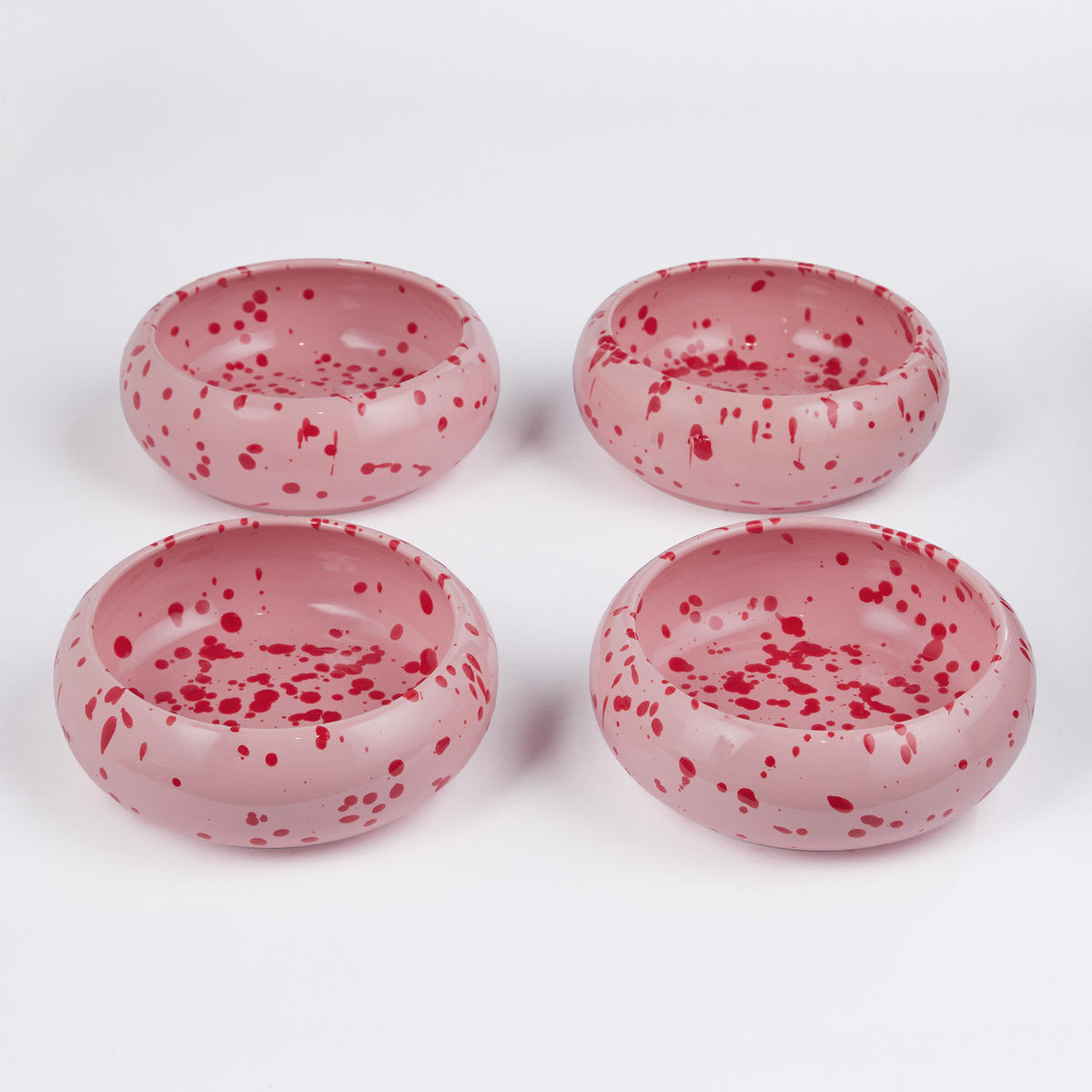 SCHALE Boogy Splash 700ml - Pink, Keramik (16/16/6cm) - Butlers
