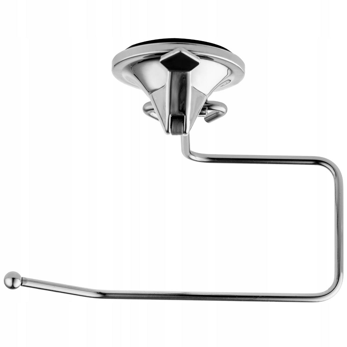TOILETTENPAPIERHALTER 15 x 16 cm, silber - Silberfarben, Metall (17/15cm) - KADAX