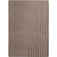 TEPPICH Kurzflor Bohemian Modern Waschbar Schlafzimmer Strapazierfähig Beige 140x200 cm – LAVAREDO - Beige, Textil (140/200cm) - KADIMA DESIGN