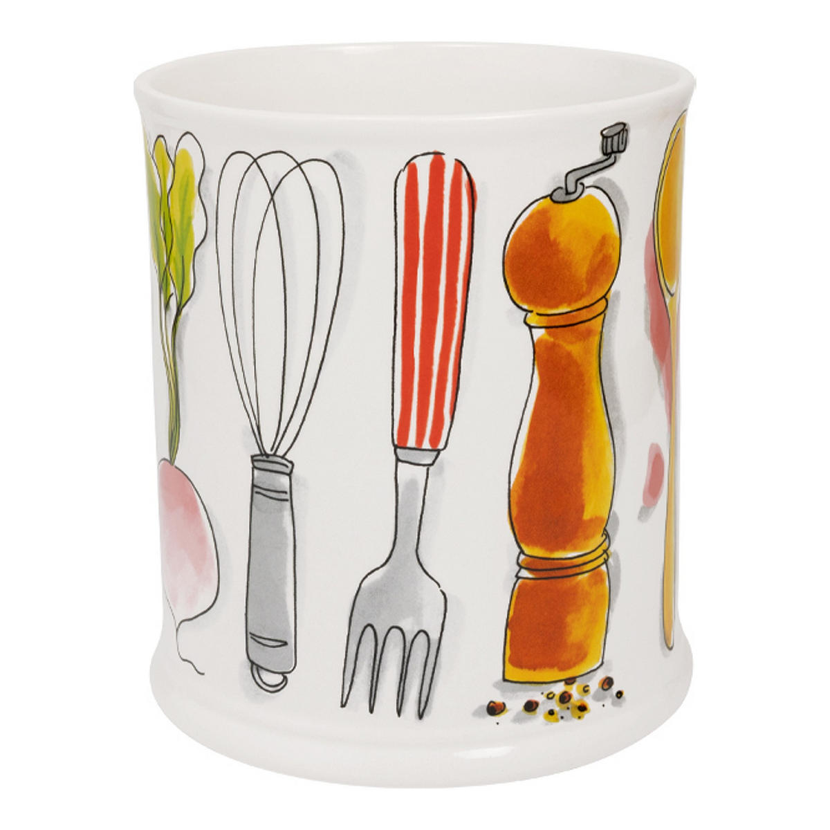 KOCHLÖFFELTOPF Küche in Bunt - 22,5cm - Multicolor, Keramik (16/18.2/16cm) - Blond Amsterdam