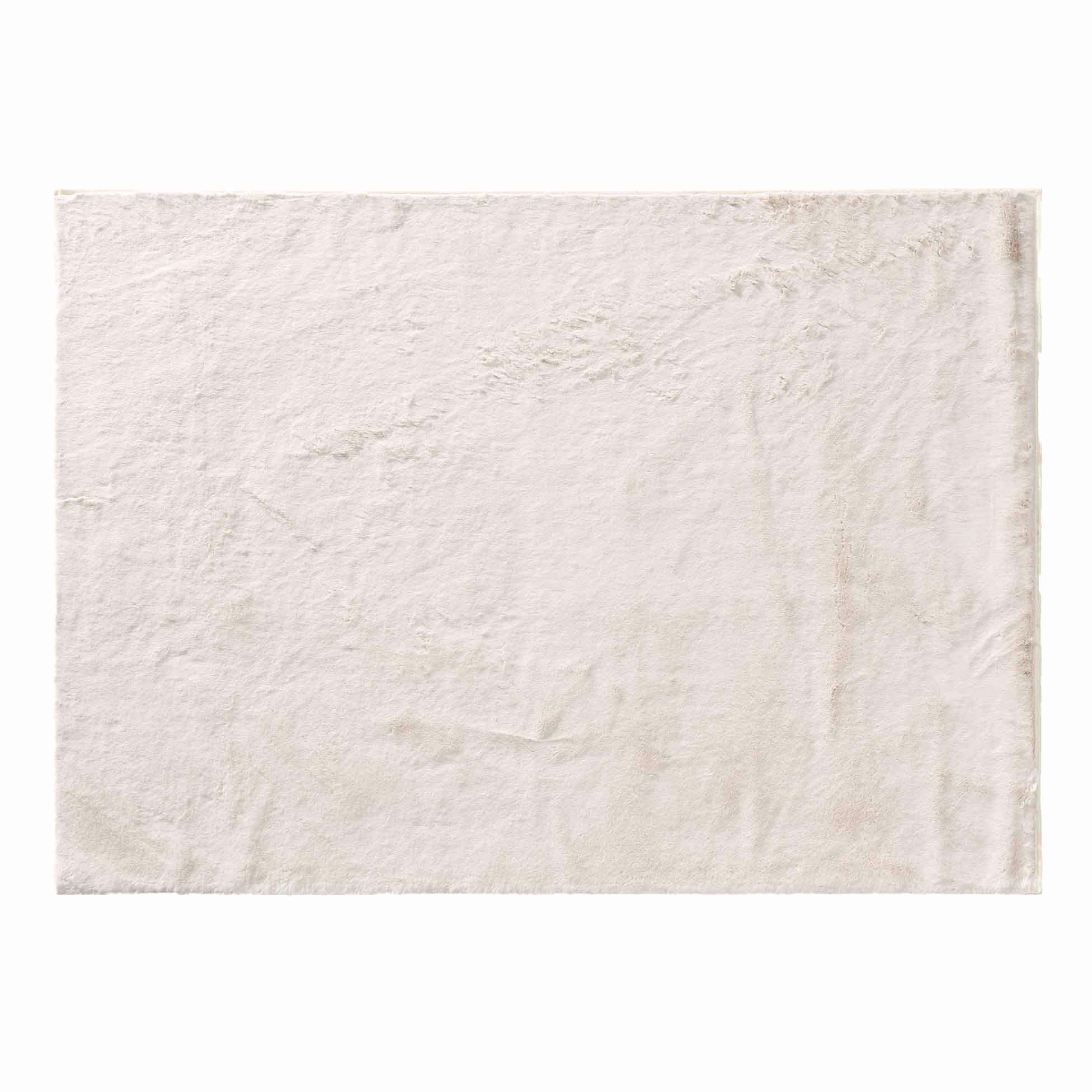 TEPPICH Feline Kunstfell Beige - Beige, Textil (120/170cm) - Douceur d´intérieur