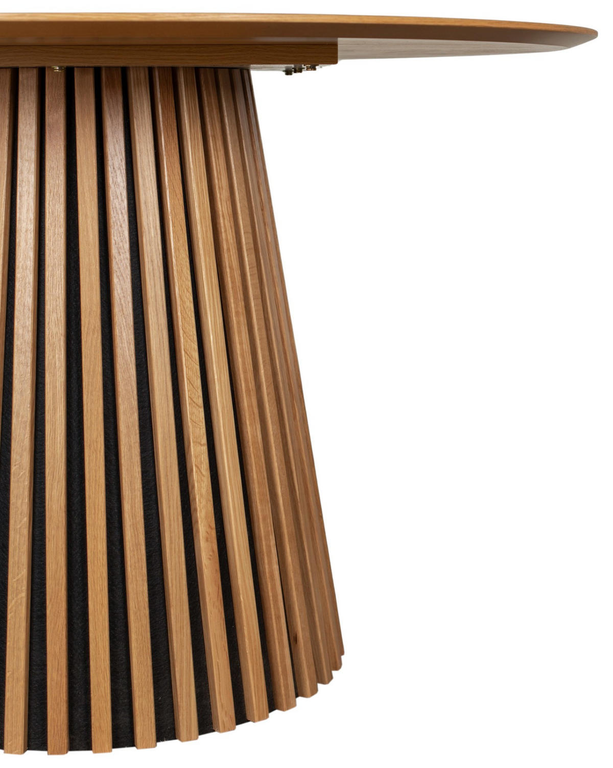 DININGTISCH Oria - rund 120 cm - Eichenholz natur - Braun/Naturfarben, Holz (120/120/75cm) - bene living