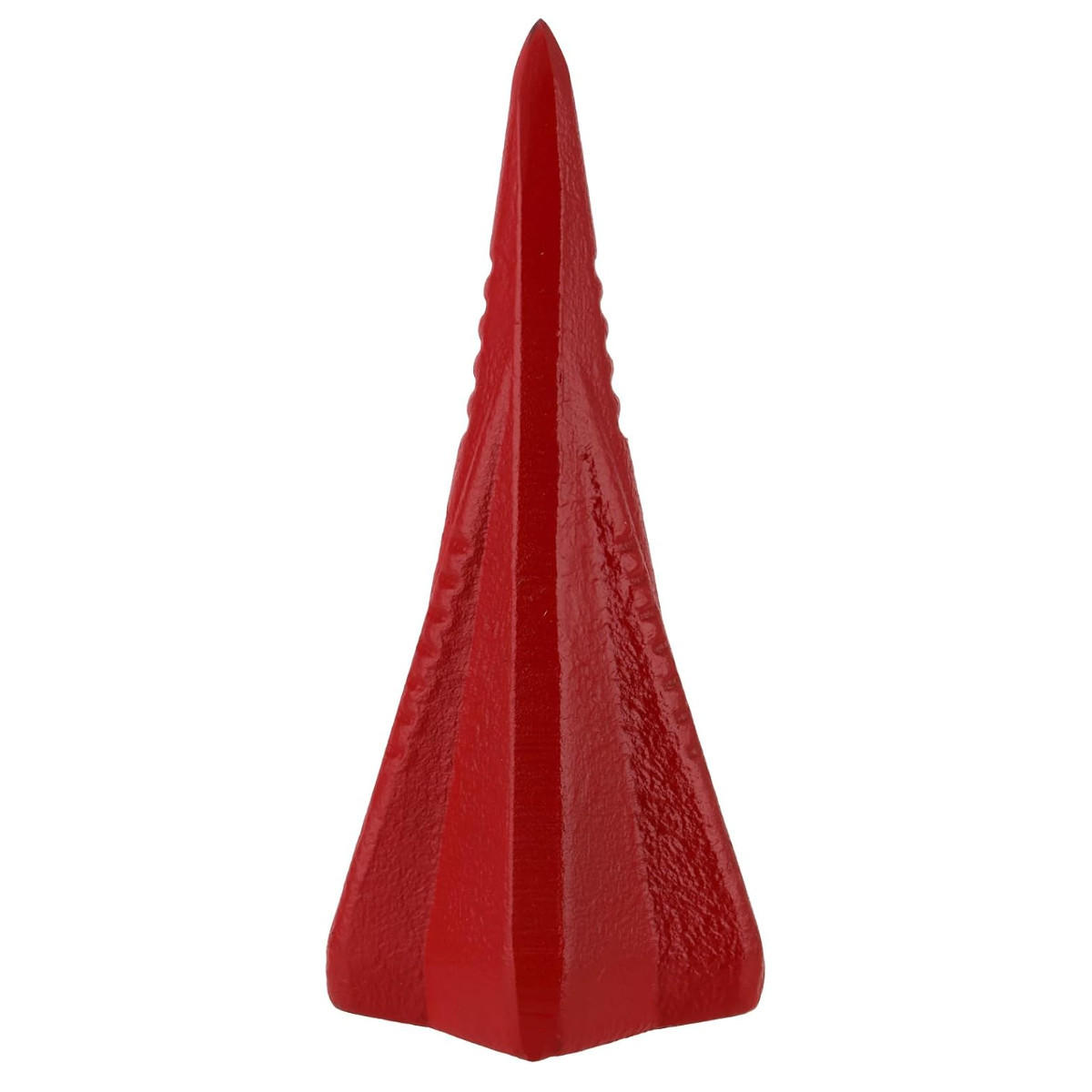 MEISSEL – diamantbeschichtet – zum Spalten von Holz – Rot, 1,6 kg - Rot, Metall (6.5/6.5/17cm) - DCA