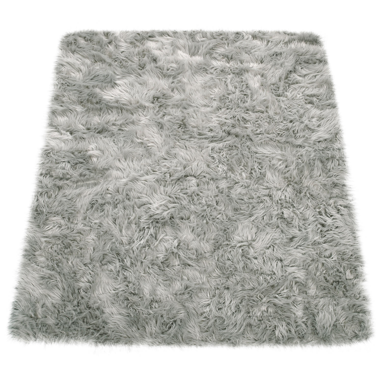 HOCHFLORTEPPICH 60/100 cm Playa 960 - Grau, Textil (60/100cm) - Paco Home