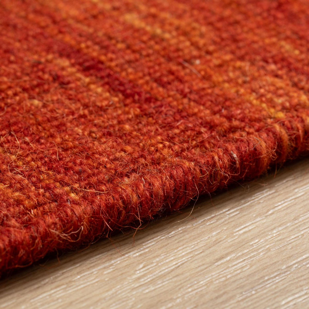 HANDWEBTEPPICH 160/230 cm Delhi - Rot, Naturmaterialien/Naturmaterialen (160/230cm) - Steffensmeier