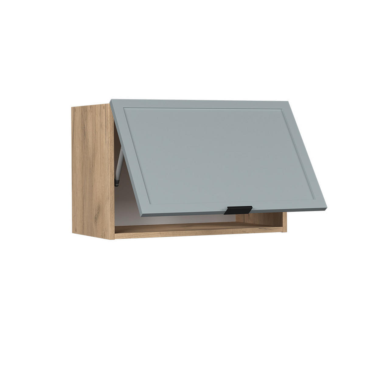 HÄNGESCHRANK Fame-Line Hellblau-grau 60 cm Flach - Honigeiche/Eiche Wotan, Holzwerkstoff (60/40/34.1cm) - Vicco