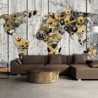 VLIESTAPETE Gelb 150/105 cm - Gelb/Grau, Textil (150/1cm) - KUNSTLOFT