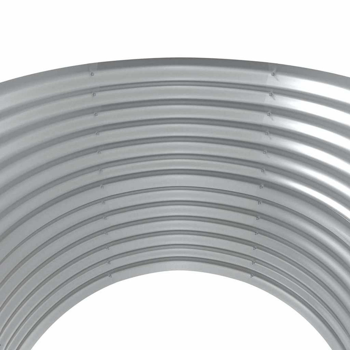 HOCHBEET Verzinkter Stahl 100/100/68 Cm Anthrazit - Anthrazit, Metall (100/68/100cm) - vidaXL