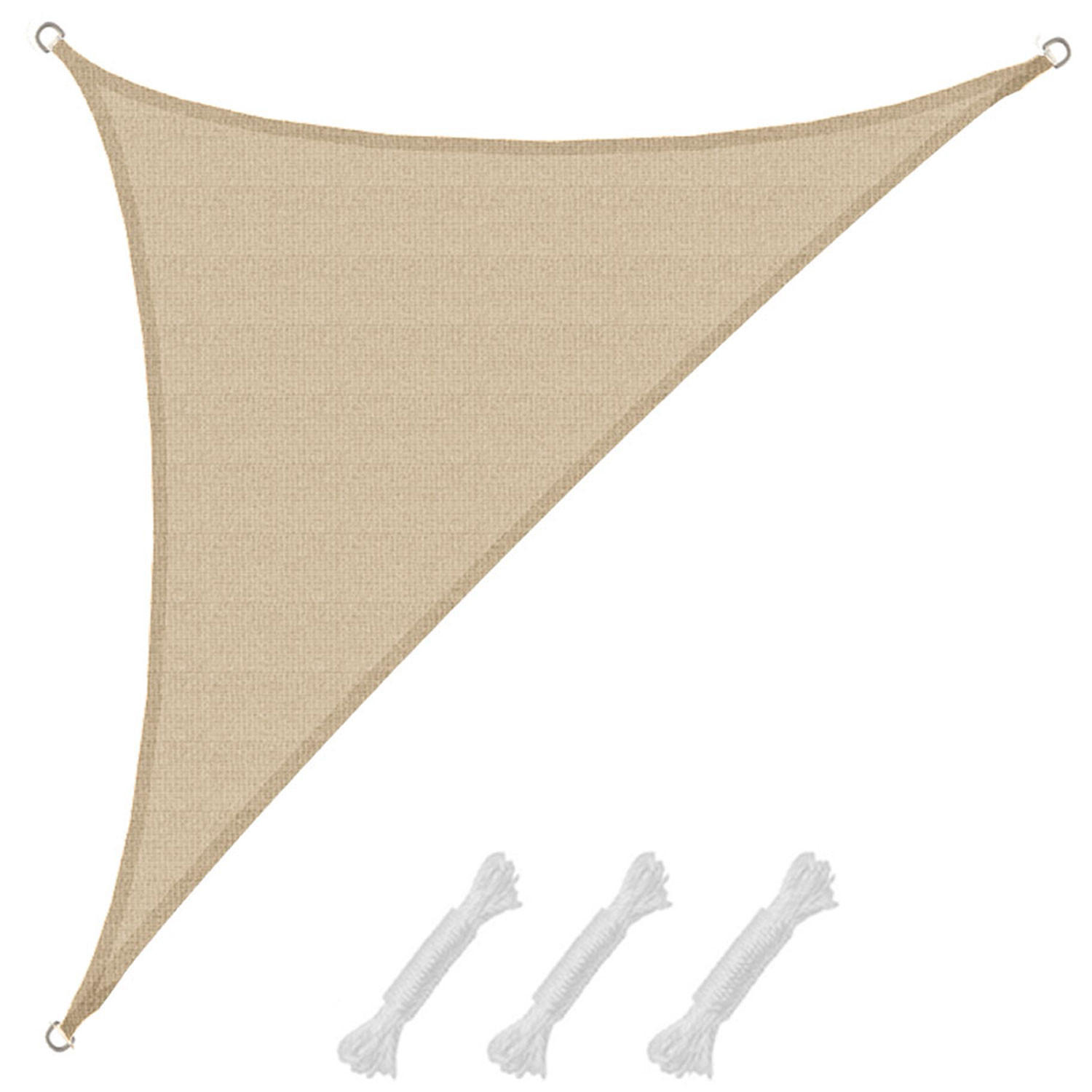 SONNENSEGEL Luftdurchlässig 510/360 cm Beige - Beige, Kunststoff (360/510cm) - Amanka