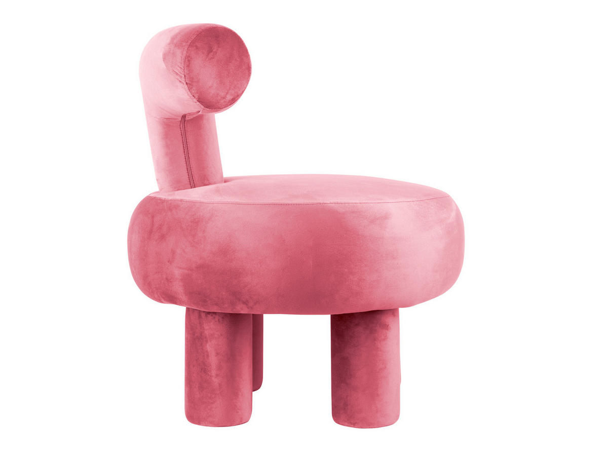 SESSEL Abrazo 58/58/67 cm - Pink, Textil (58/67/58cm) - Leitmotiv