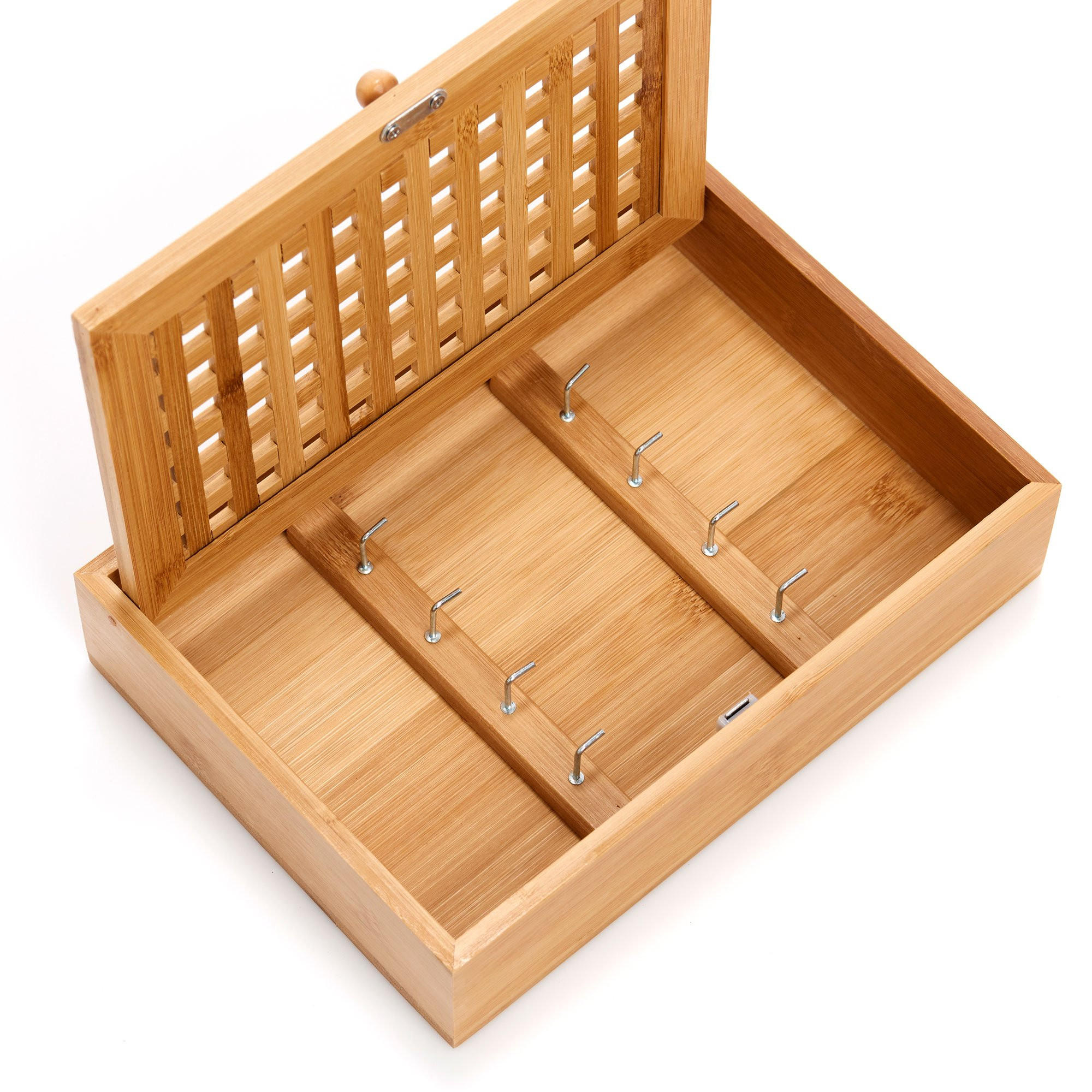 SCHLÜSSELKASTEN Bambus - Braun, Naturmaterialien (6/27/19cm)
