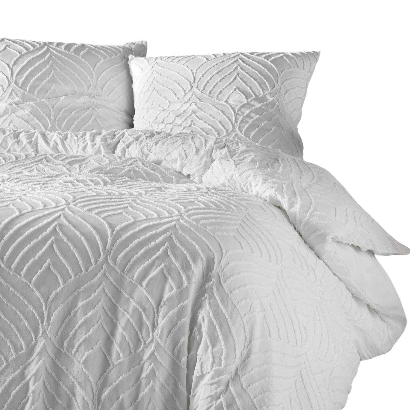 BETTWÄSCHE Heltie 240/220 cm - Weiß, Textil (220/240cm) - Douceur d´intérieur