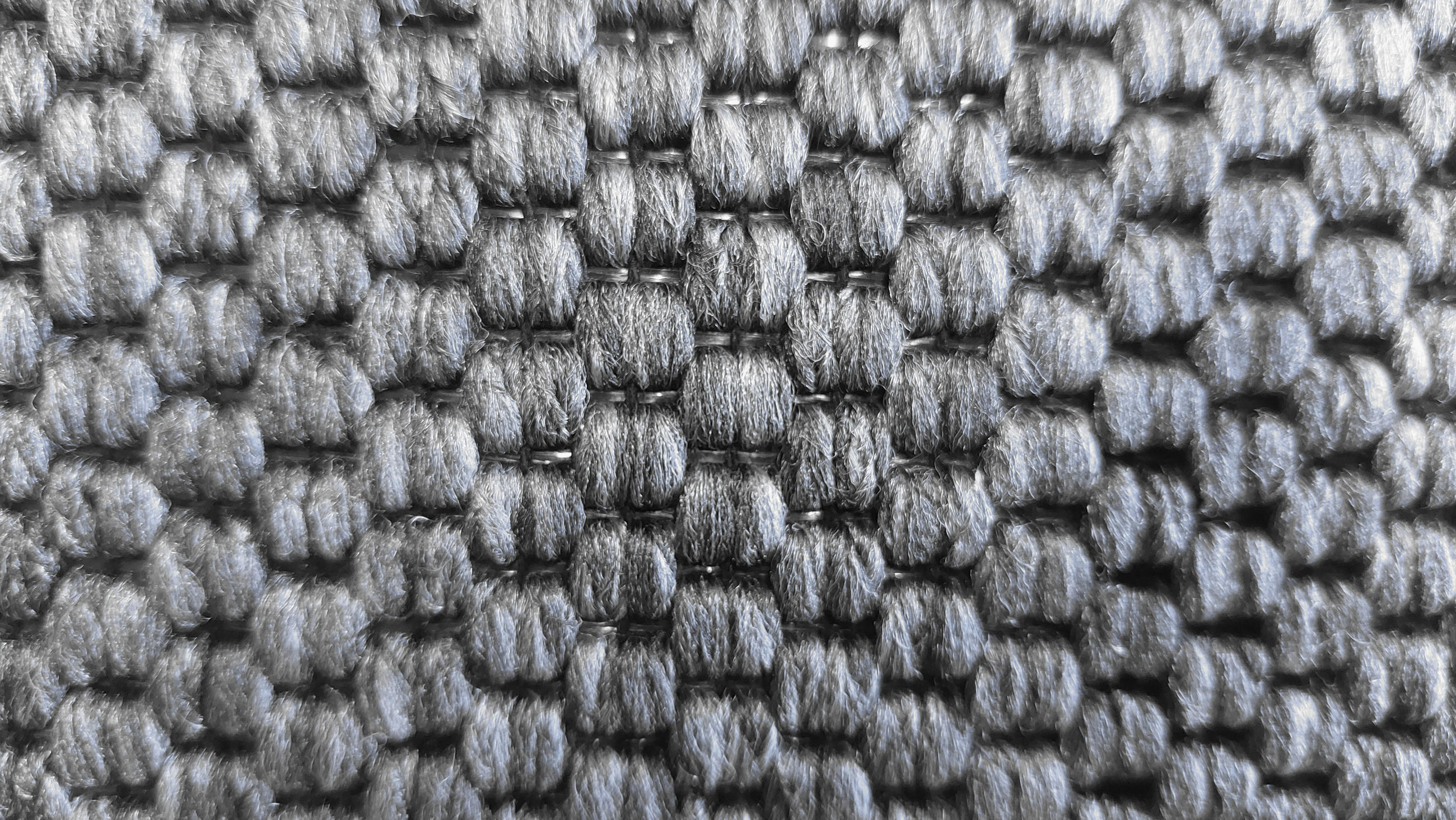 STUFENMATTE Set. 15 Stück "Florenz" Sisal Optik Flachgewebe Anthrazit 24 x 65 cm - Anthrazit, Textil (24/65/4cm) - oKu-Tex