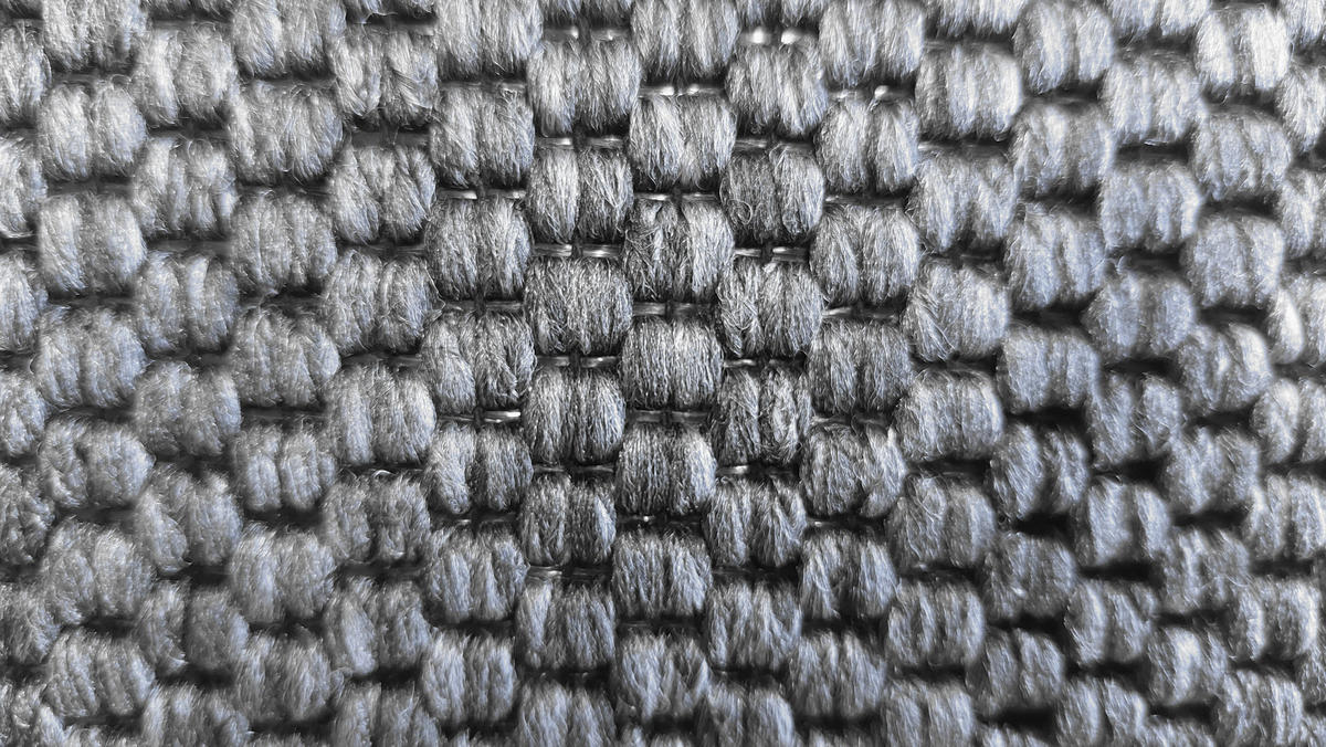 STUFENMATTE Set. 15 Stück "Florenz" Sisal Optik Flachgewebe Anthrazit 24 x 65 cm - Anthrazit, Textil (24/65/4cm) - oKu-Tex
