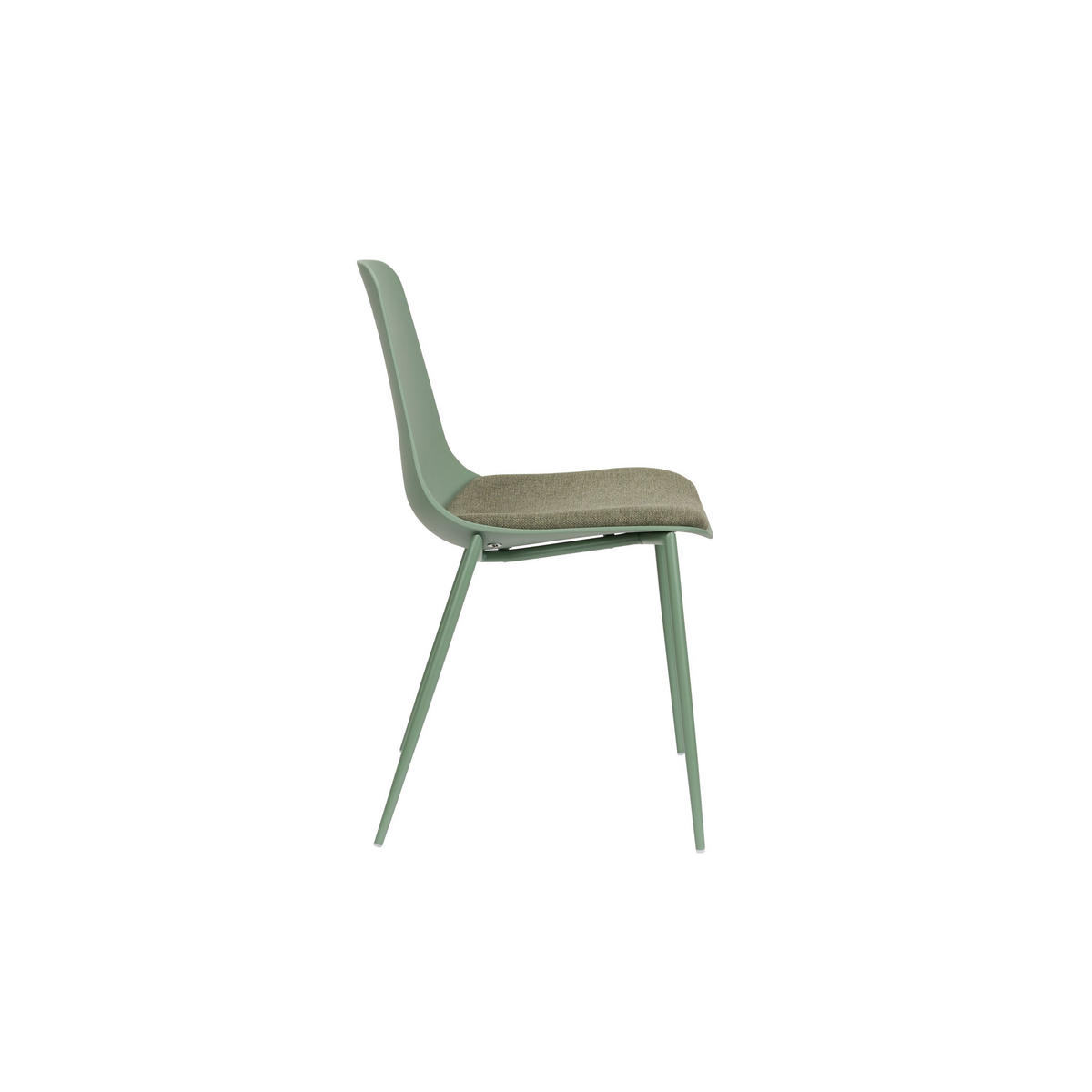 ESSZIMMERSTUHL Jeffrey Grün - 4 er Set - Grün, Kunststoff (49/88/48.5cm) - Housecraft Living