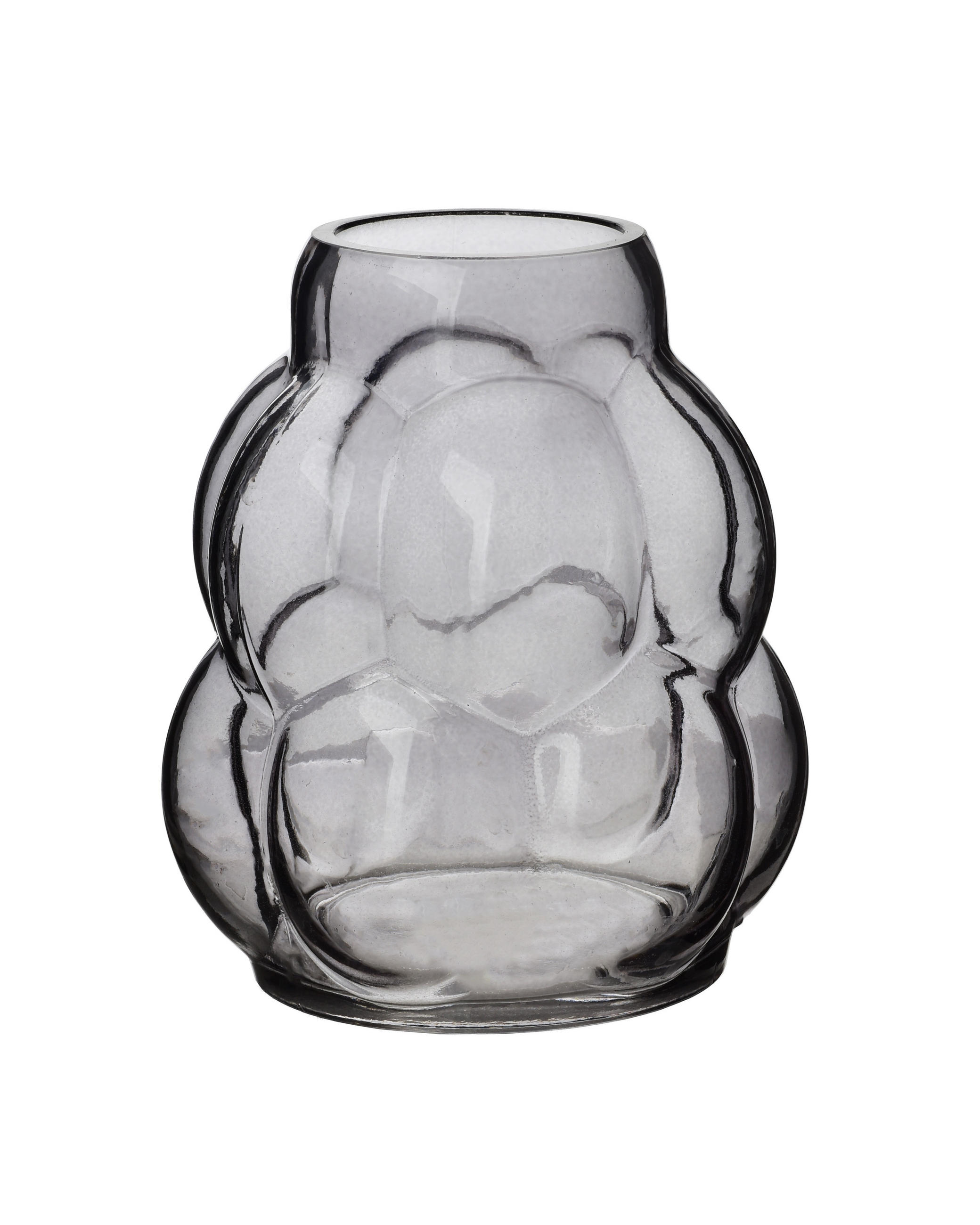 Mondex Vase Grau 19 cm