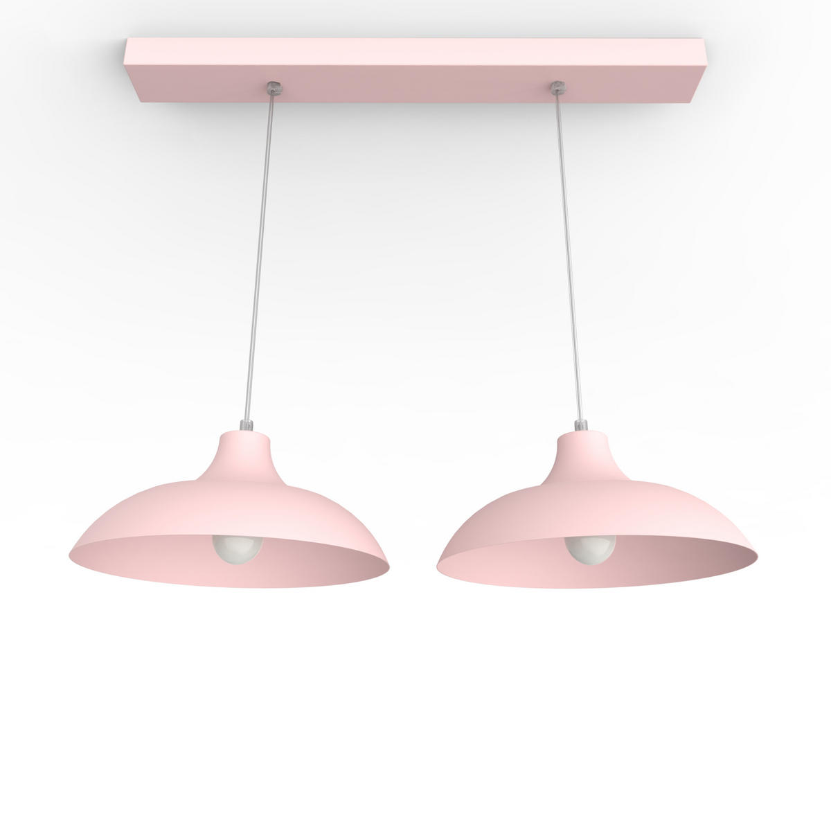 HÄNGELEUCHTE - Pink, Metall (30/30/15cm) - Lumicom