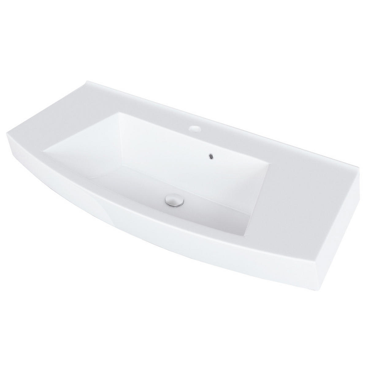 WASCHTISCH Florido-03 - Weiß, Holzwerkstoff (120/54/47cm) - Lomado