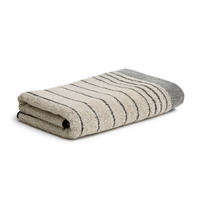 HANDTUCH EDEN - Schwarz/Naturfarben, Textil (50/100cm) - MÖVE