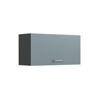 DULAP DE PERETE R-Line, Albastru-gri/antracit, 80 cm Plat - gri albastru/antracit, compozit lemnos (80/40/31cm) - Vicco