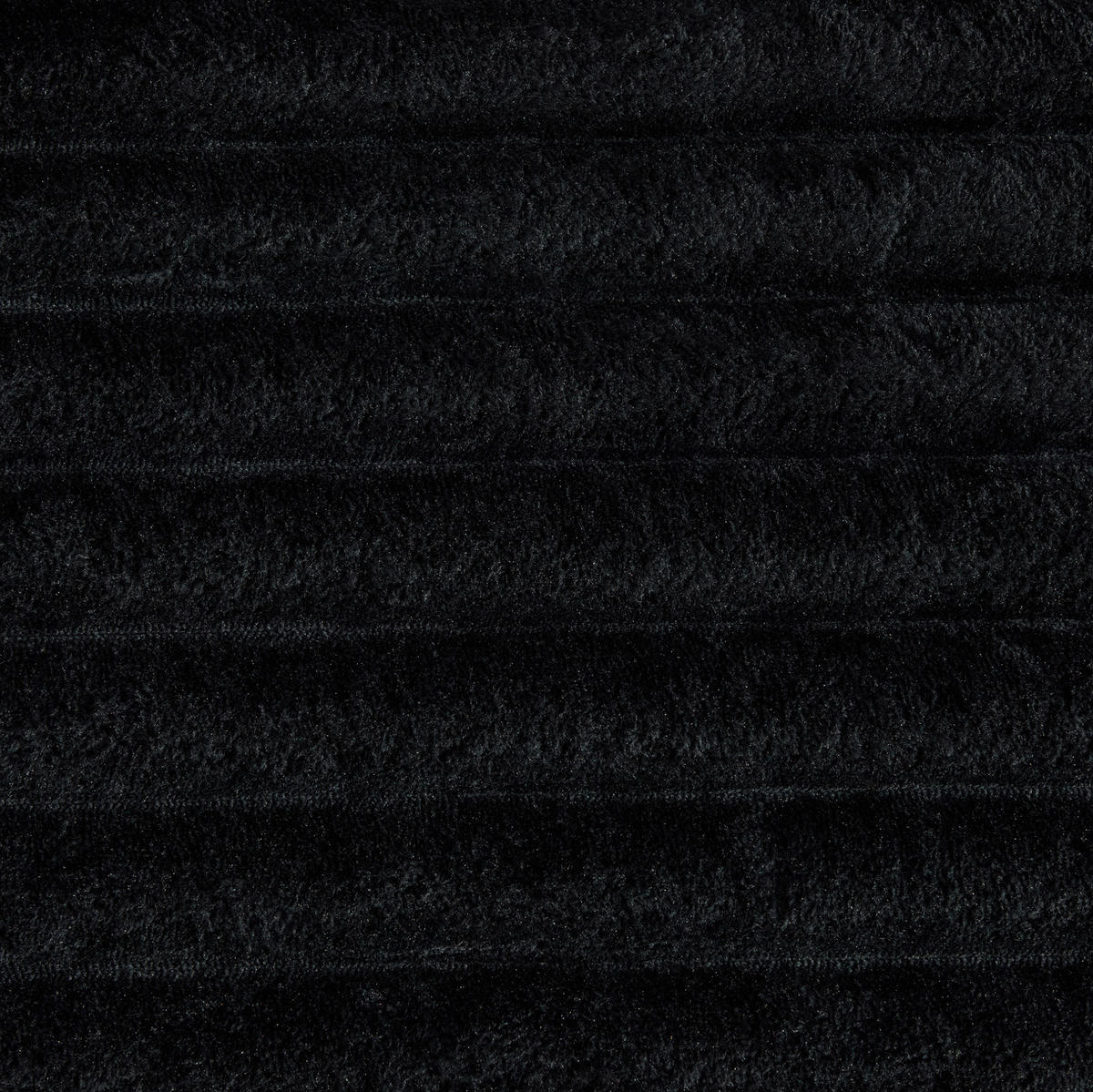 SOFA mit Schlaffunktion 273 x 98 x 87 cm Cord Black - Schwarz, Kunststoff (38.58/34.25/107.48cm) - Meubliv