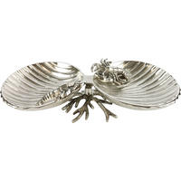 DUOSCHALE Lobster - Silberfarben, Metall (22/39/7.5cm) - FURNARO
