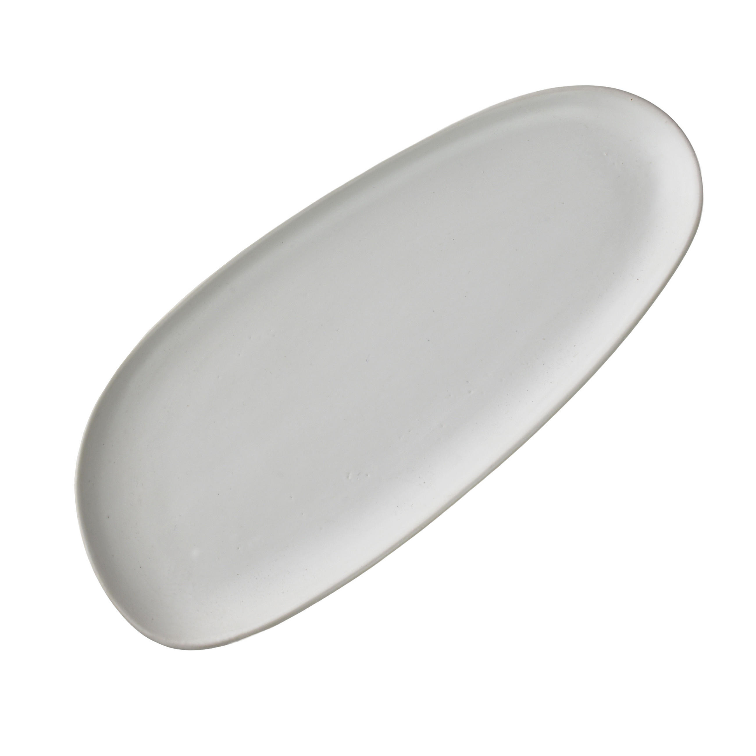 SERVIERPLATTE Basic Nature Weiß 31,5x14x2,5 cm Keramik - Weiß, Keramik (14/2.5/31.5cm) - Mondex