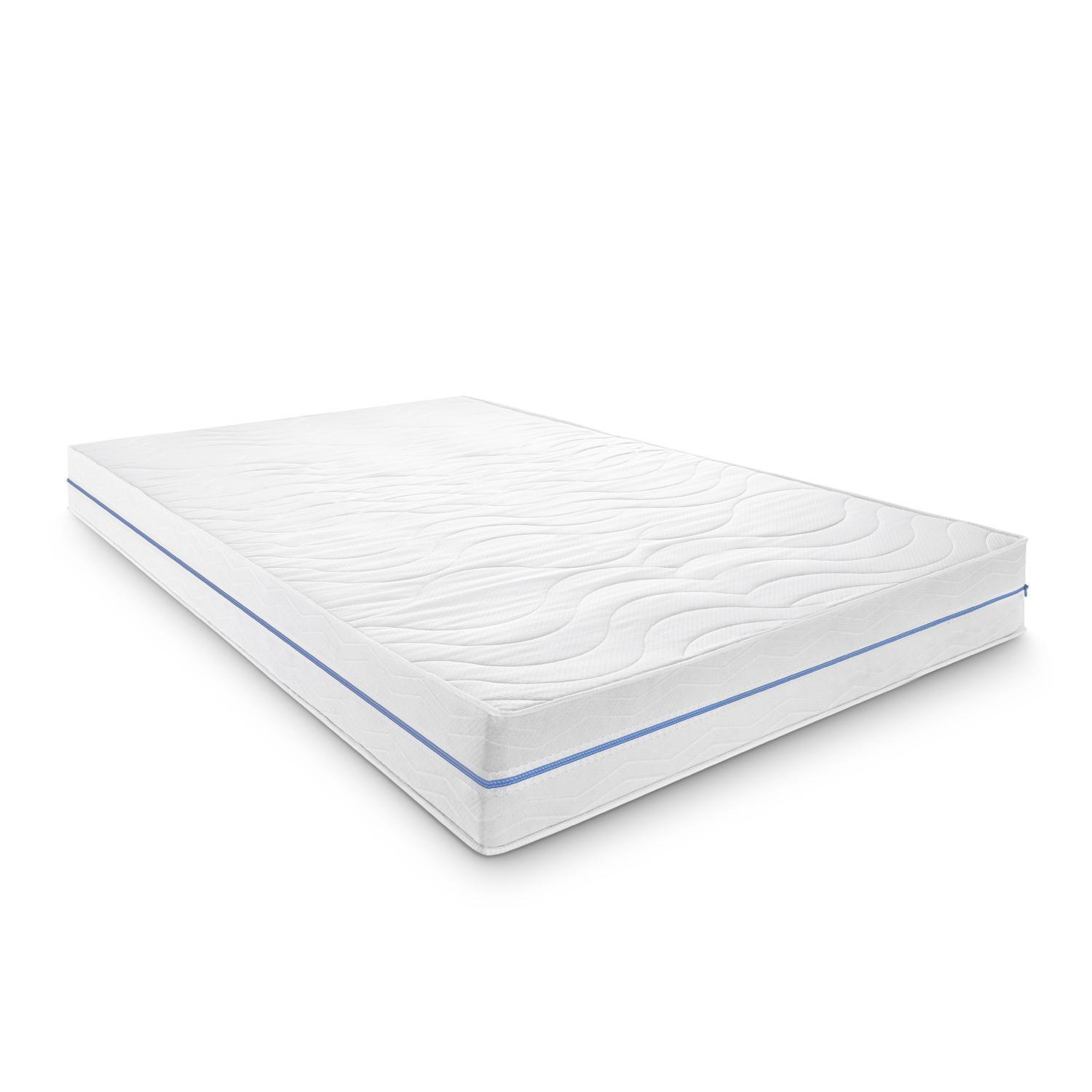 KALTSCHAUMMATRATZE Premium 160x200 cm - Weiß, Textil (160/200cm) - Supportho