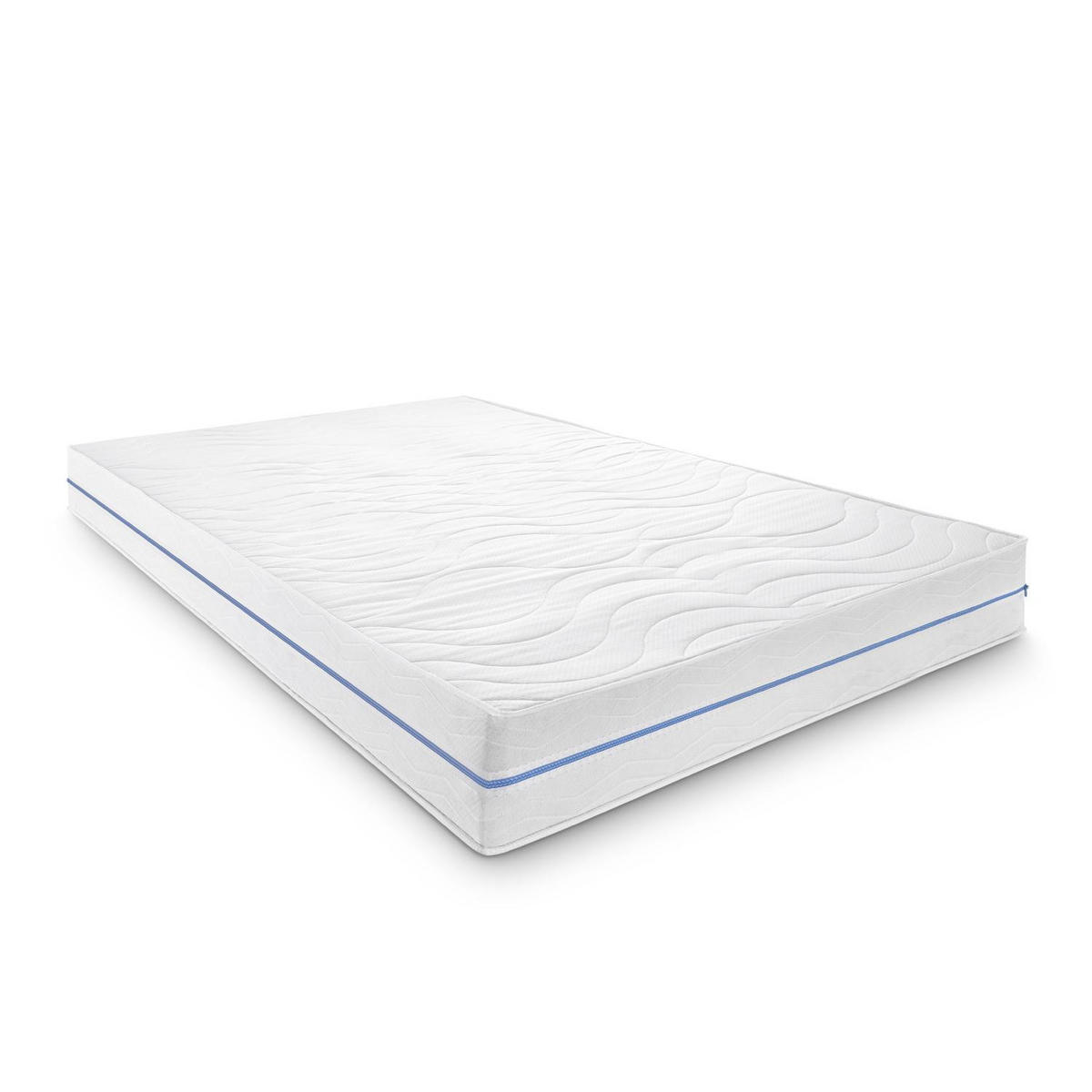 KALTSCHAUMMATRATZE Premium 180x200 cm - Weiß, Textil (180/200cm) - Supportho