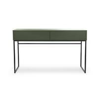 SCHMINKTISCH GENEVE 137/83/37 cm in Dunkelgrün - Dunkelgrün, Holzwerkstoff (37/137/83cm) - Deine Möbel 24