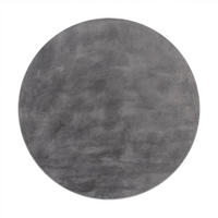 HOCHFLORTEPPICH 160/160 cm Soft 380 - Anthrazit, Kunststoff (160/160cm) - Paco Home