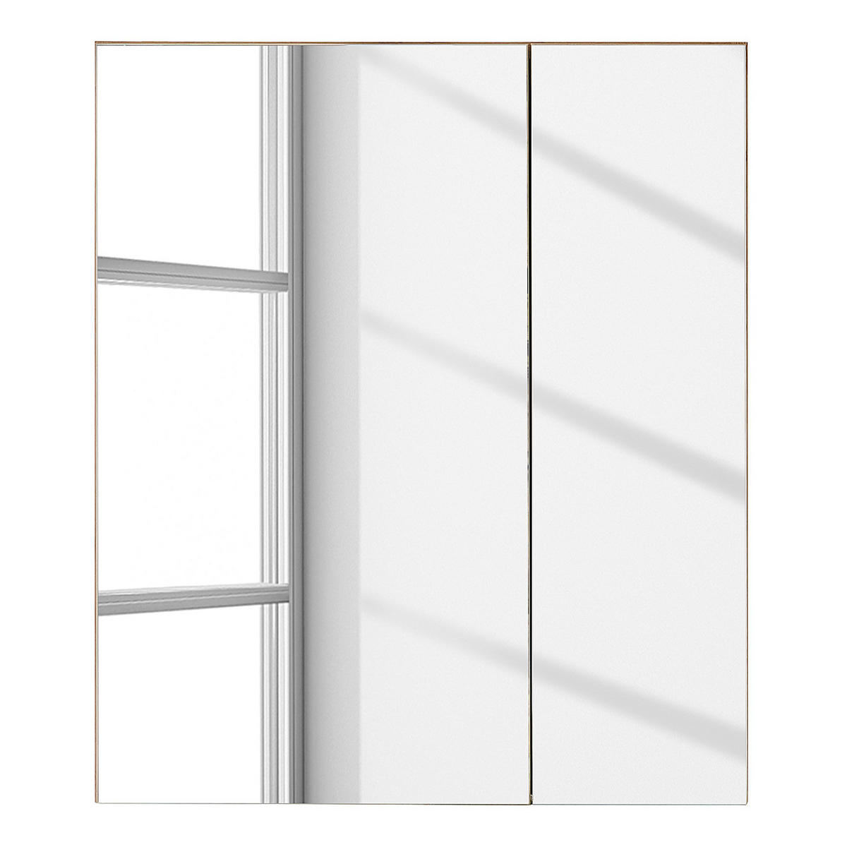 SPIEGELSCHRANK - Ohne Beleuchtung - Eiche Artisan, Holzwerkstoff (60/70/20cm) - home24