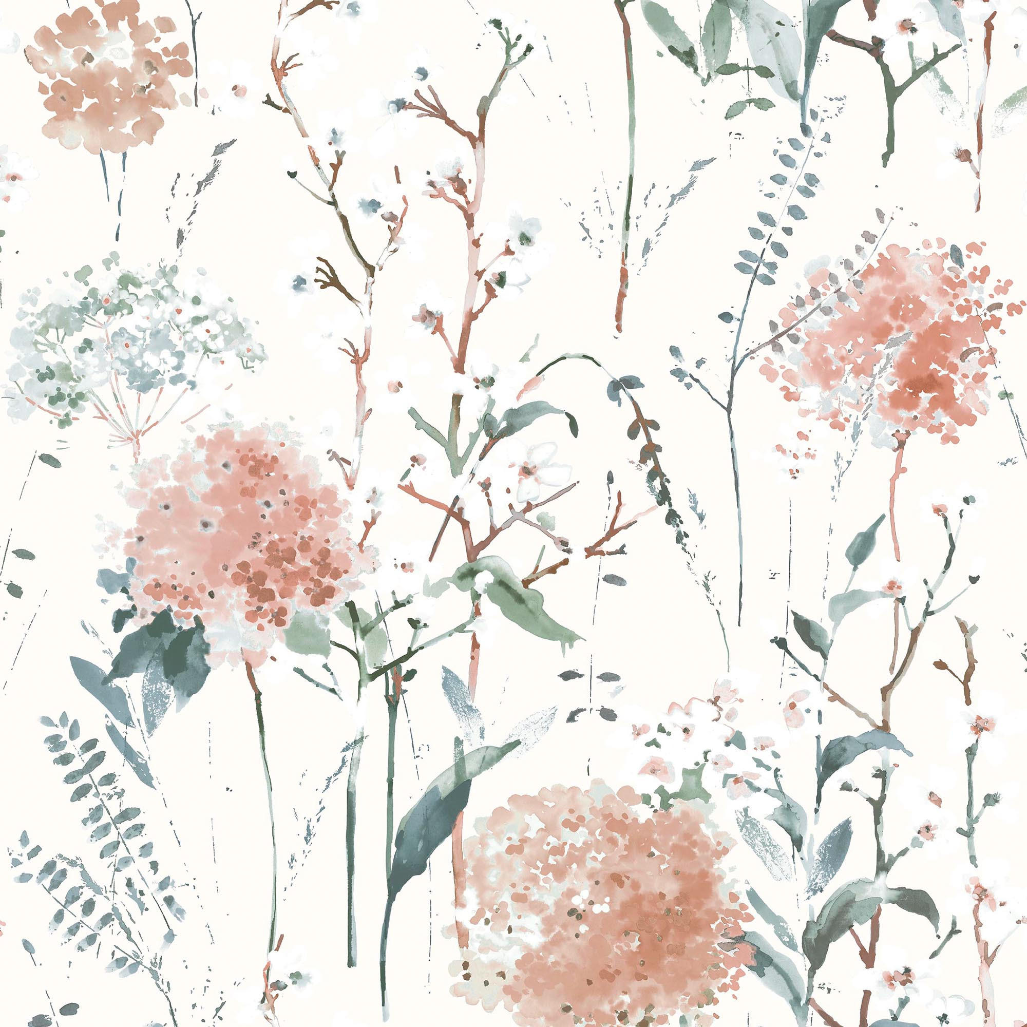 Laura Ashley Vliestapete Pink 52x1000 cm