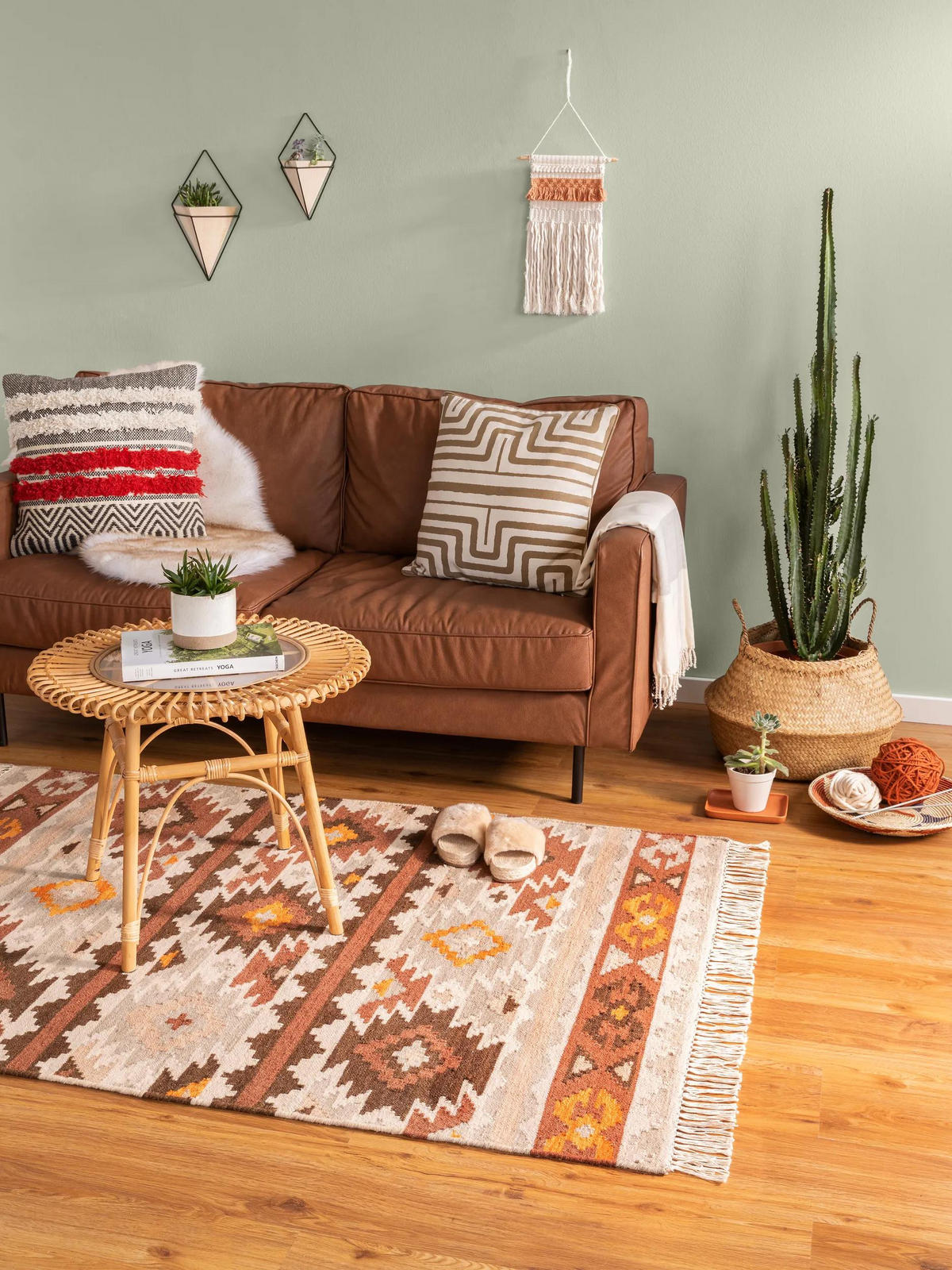 KELIM handgewebt Zohra Multicolor 200x300 cm - Multicolor, Textil (200/300cm) - benuta Pure