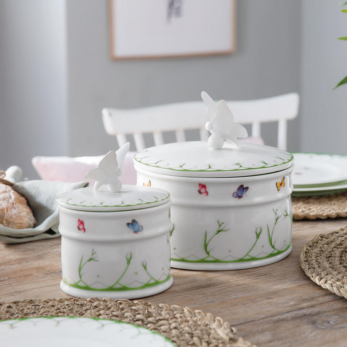 DOSE Colourful Spring bunt 1660 ml - Multicolor, Keramik (17.7/16/17.7cm) - Villeroy & Boch