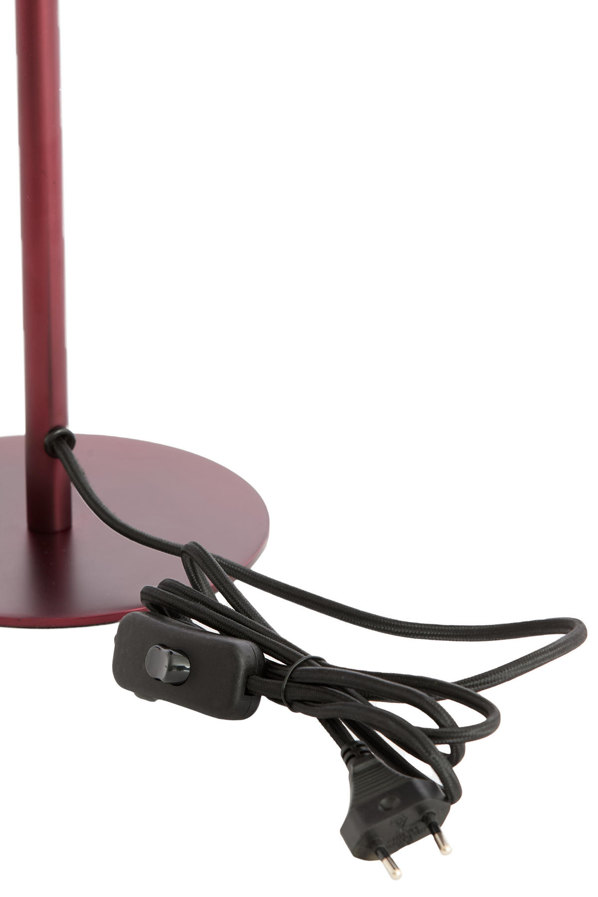 TISCHLAMPE Cedillo Rot 20/20/34 cm - Rot, Metall (20/20/34cm) - Light & Living