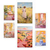 POSTER Set Mit 6 Land Schönheit In Vielseitiger Stil A3 & A4 Rahmenlos - Klar, Papier (29/3cm) - Nacnic
