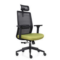 BÜROSTUHL Napoli Deluxe 4D - NEN-EN 1335 - Limettengrün - Limette/Schwarz, Textil (70/118/62cm) - Sedero