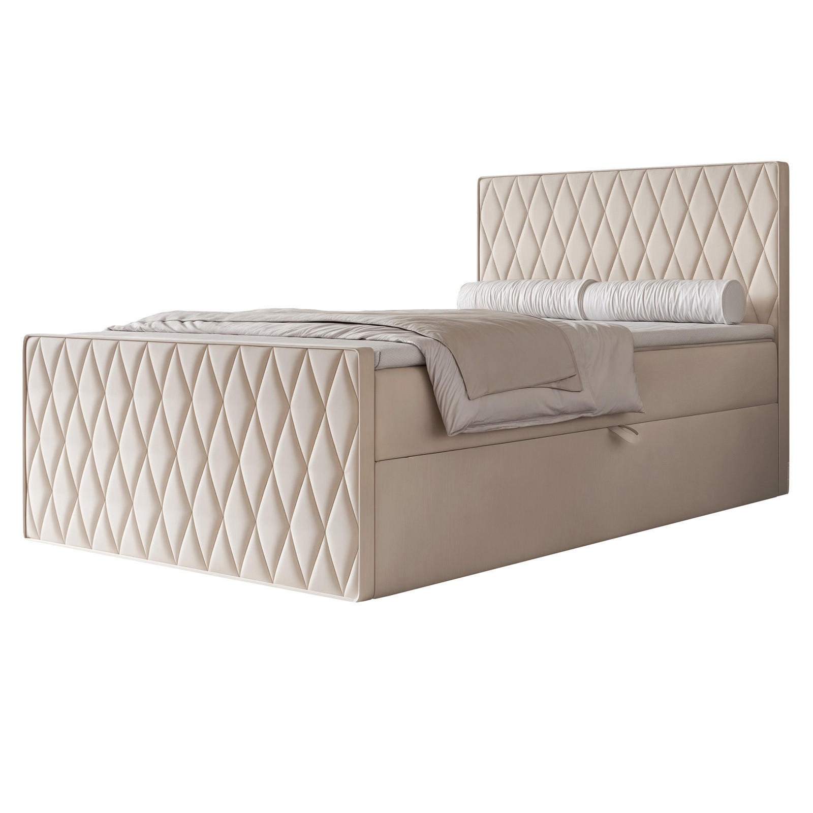 Ravio Boxbett Creme 120x200 cm