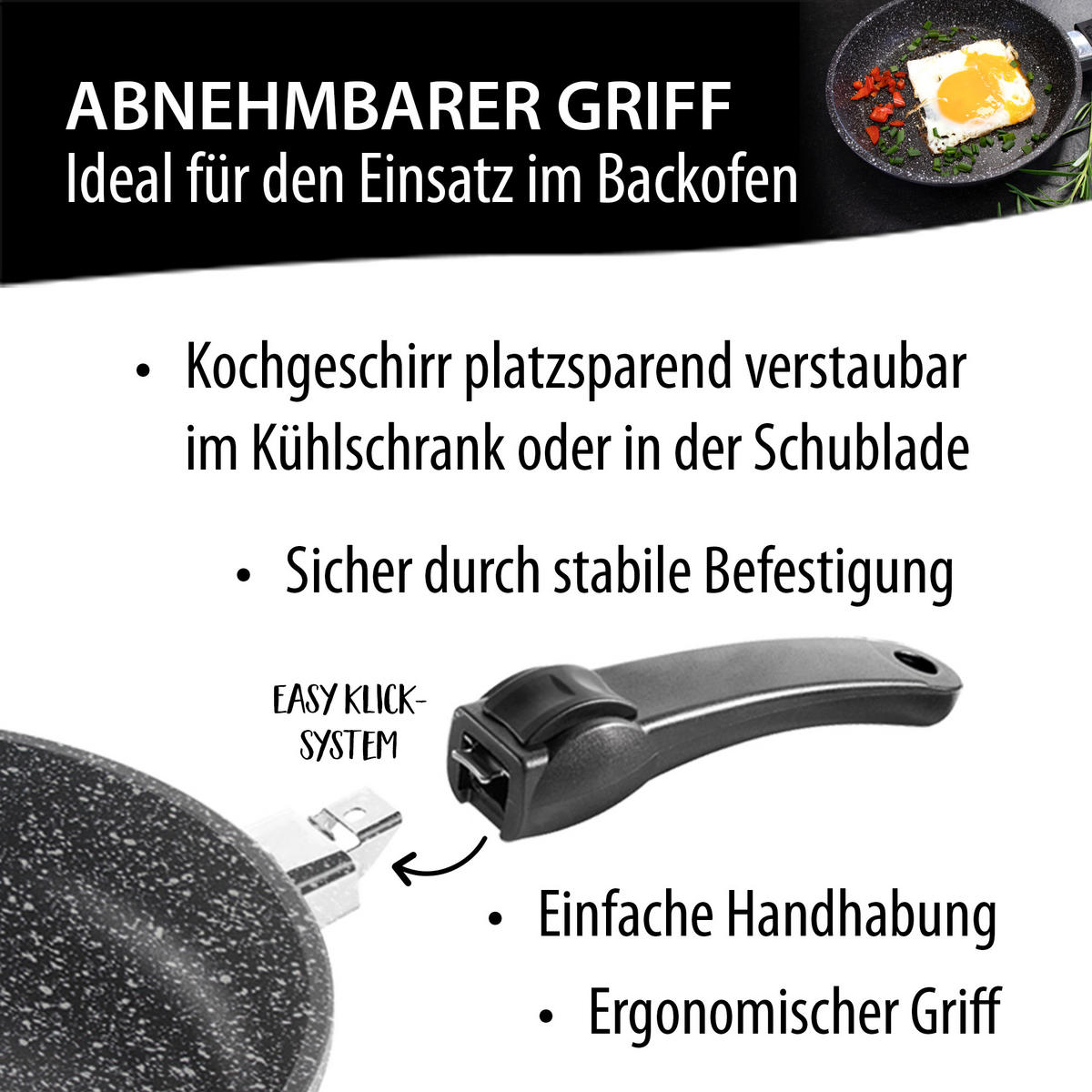 GRILLPFANNE - Schwarz, Metall (28cm) - Stoneline