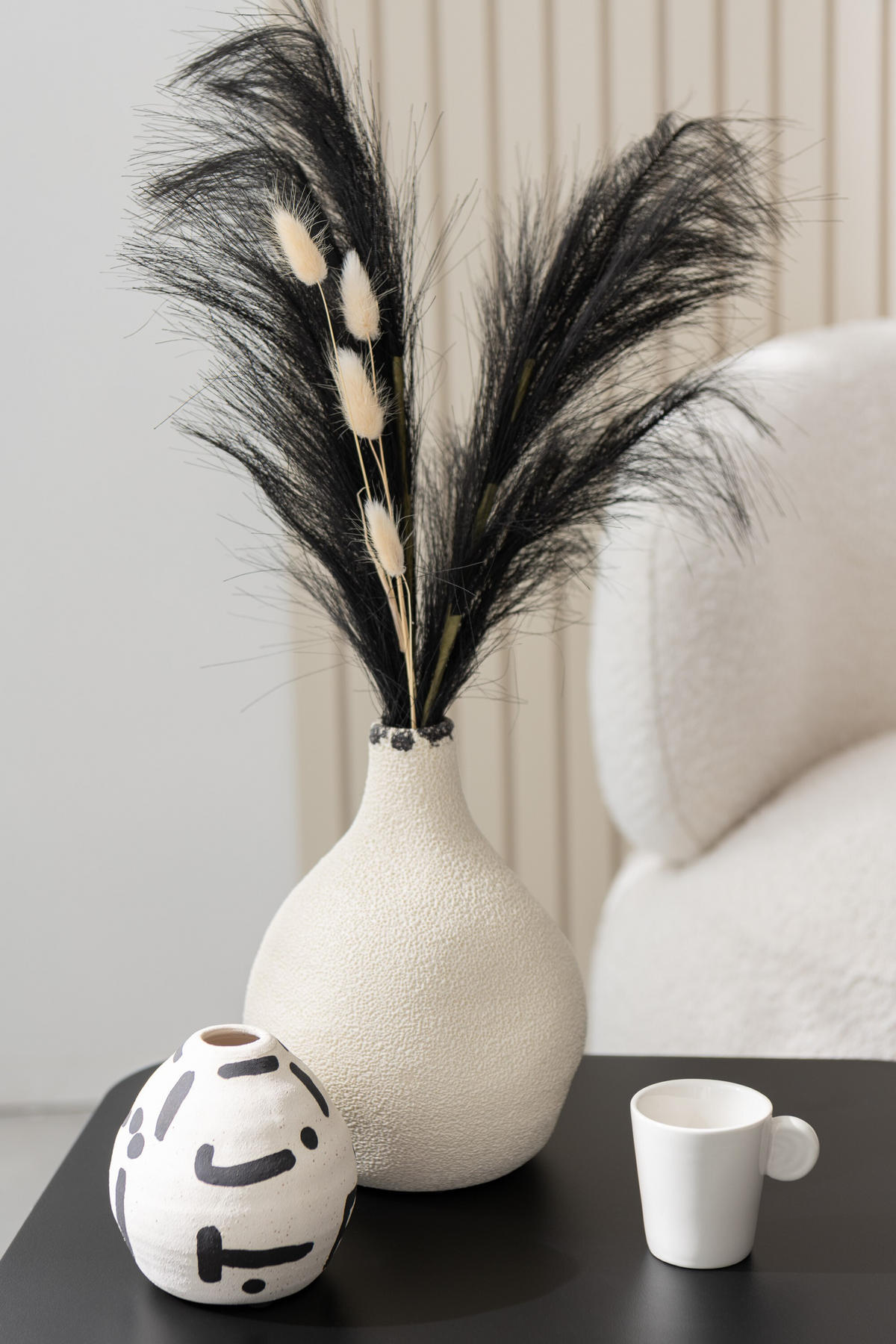 VASE BAY - Töpferei - Multi - Ø 15 cm - Multicolor, Keramik (20cm) - J-Line