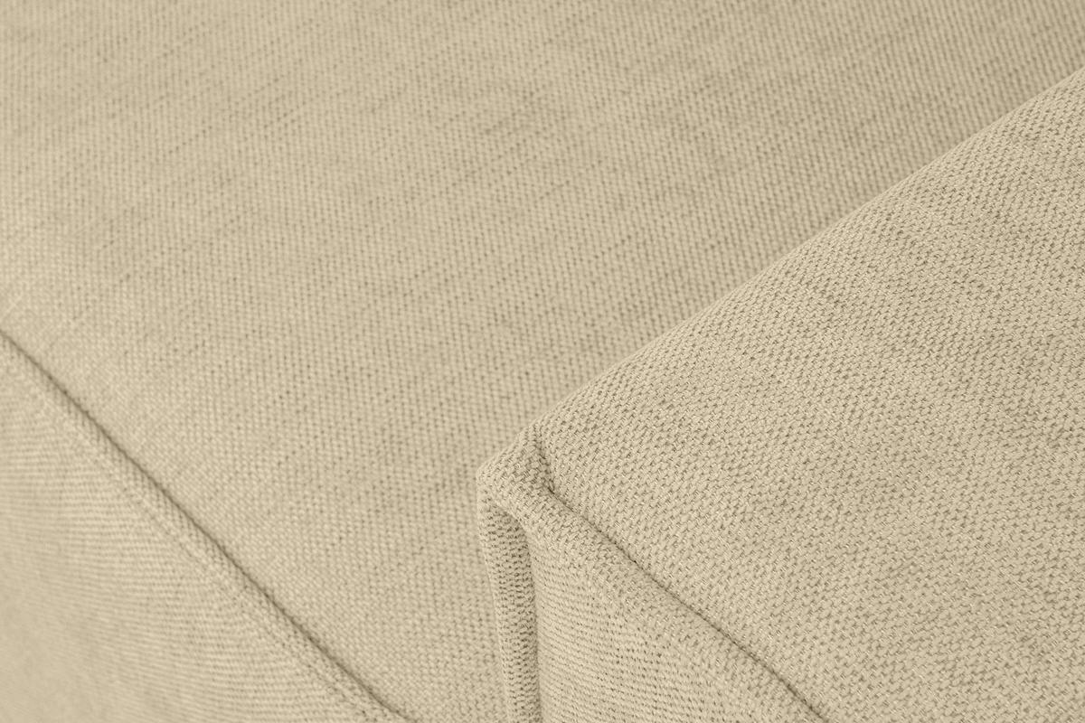 ECKSOFA-LINKS/RECHTS NAPI II mit Schlaffunktion, dunkel creme - Creme, Textil (262/148cm) - KONSIMO®