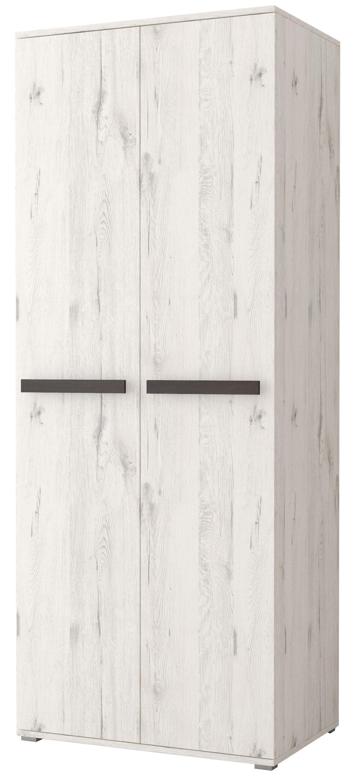 imoebel24 WOHNWAND Weiß 280cm × 52cm × 202cm