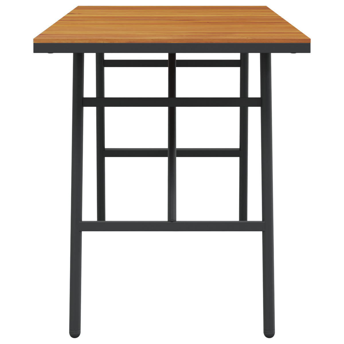 GARTENTISCH Tischbal 55/62/110 cm - Hellbraun, Naturmaterialien (110/55/62cm) - ZMH