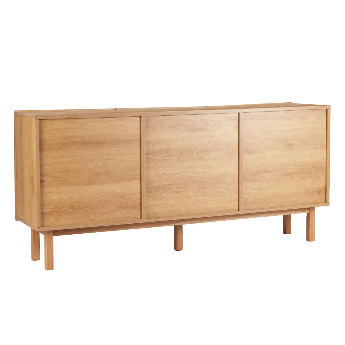 SIDEBOARD, Holz - Braun, Holz (40/75/160cm) - Oviala
