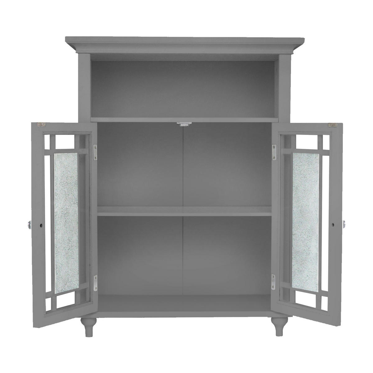 MIDISCHRANK Grau - Grau, Holzwerkstoff (67.3/86.4/86.4cm) - Teamson Home