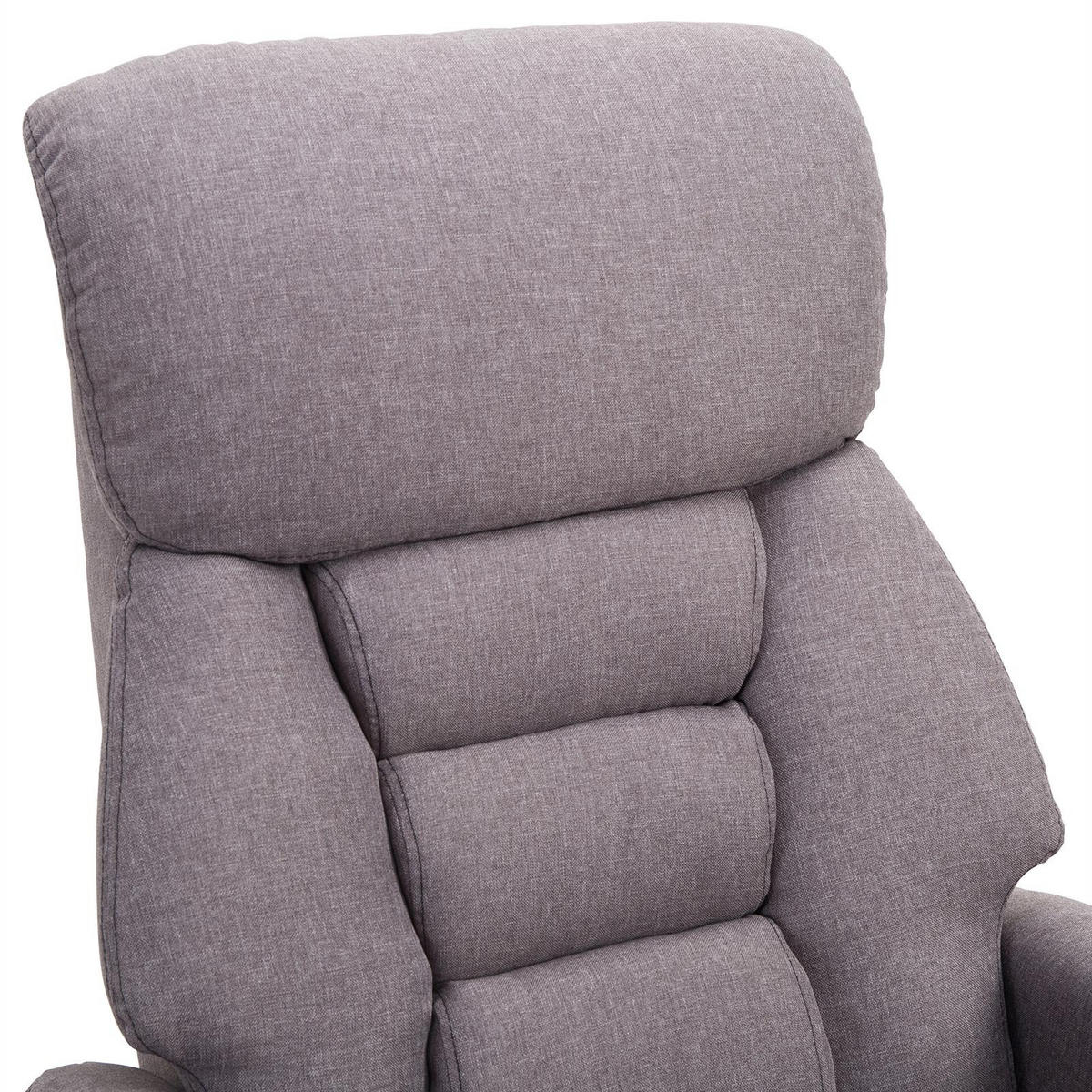 FERNSEHSESSEL RELAJO - Grau, Textil (72/106/87cm) - IDIMEX