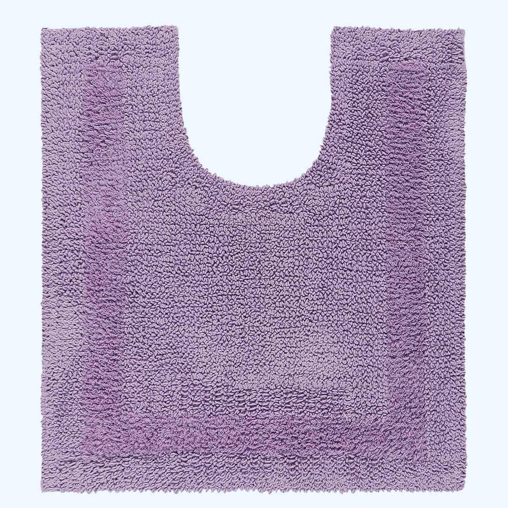 Thumbnail - Homescapes Badgarnitur, Flieder, Textil, Uni, Rechteckig, 80x50 cm, Badtextilien, Badematten